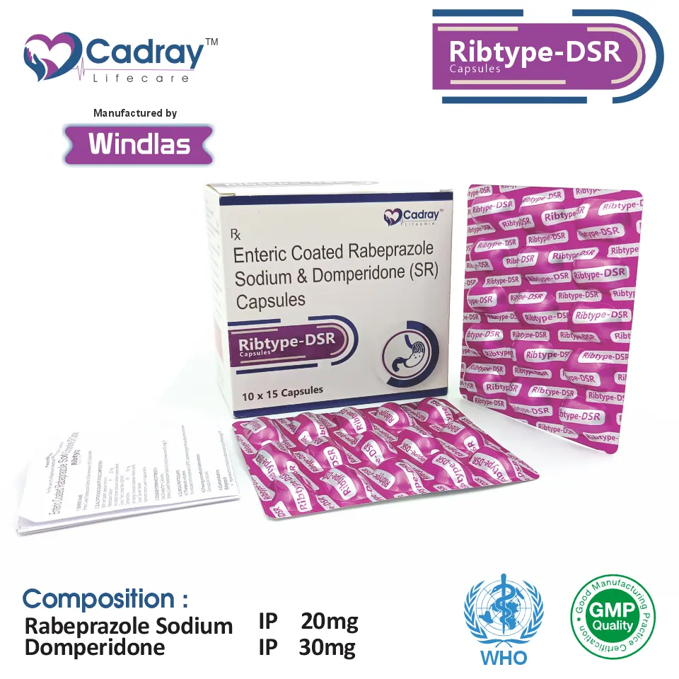 Rabeprazole 20mg + Domperidone 30mg | Best price for PCD Pharma Franchise | Acid reflux & GERD relief